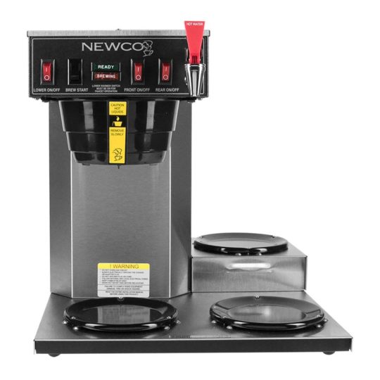 ACE-LP Low Profile Brewer | Newco Three Burner Coffee Brewer