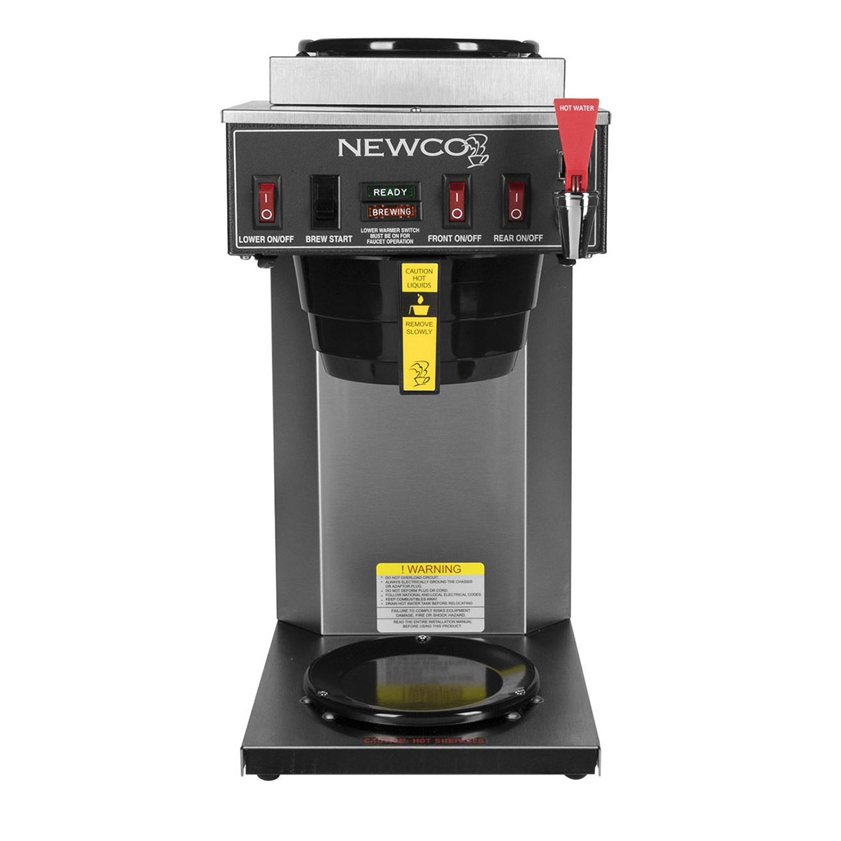Newco STVTD Short Server Coffee/Tea Combo Brewer