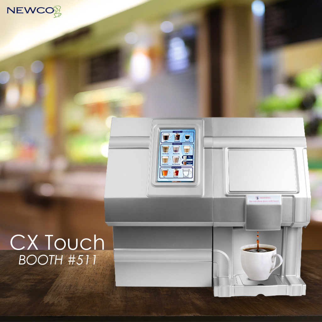 CX Touch machine at The NAMA Show