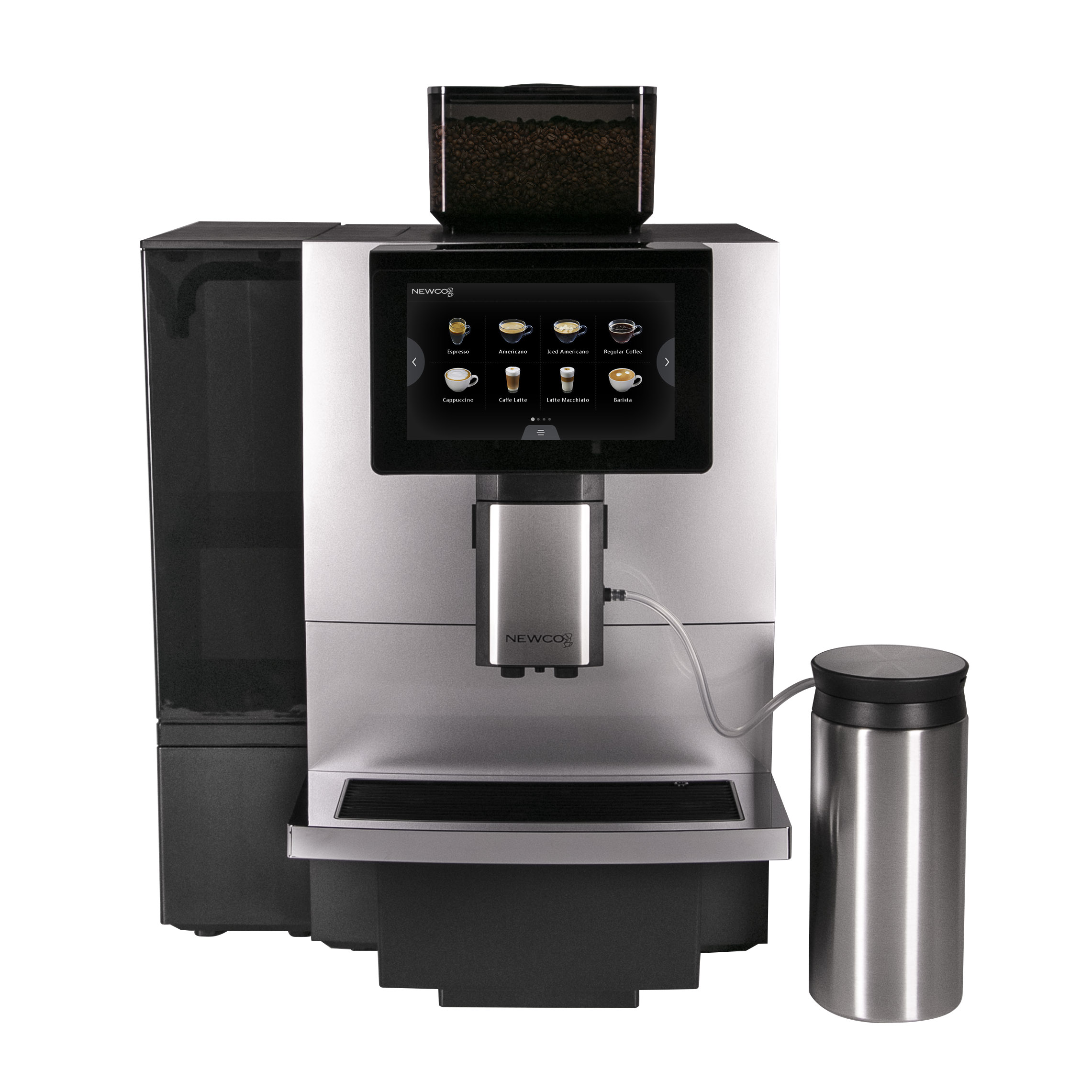 What features should I look for in an iced latte machine? 